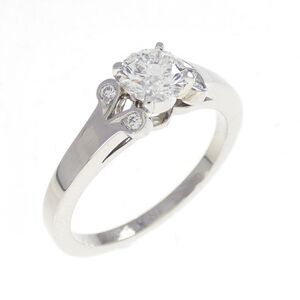 Cartier Ballerine PT950 Diamond Ring Size 11